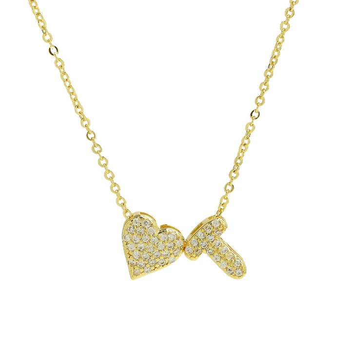 Personalized Amor Initials Pendant