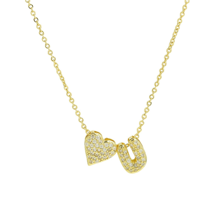 Personalized Amor Initials Pendant