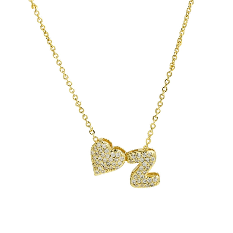 Personalized Amor Initials Pendant