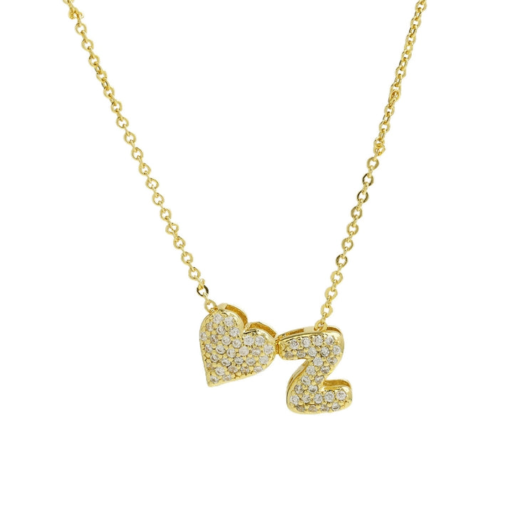 Personalized Amor Initials Pendant