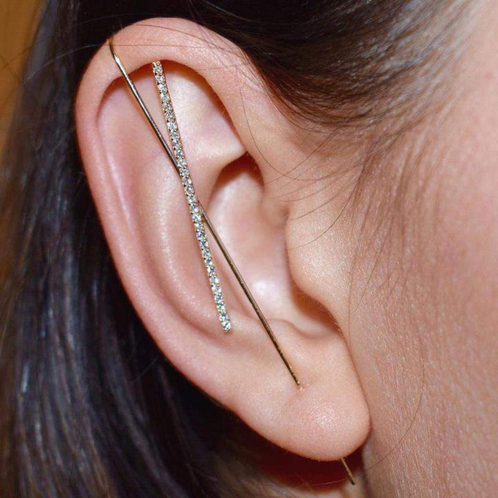 Crawler Hook Earrings - Crossover