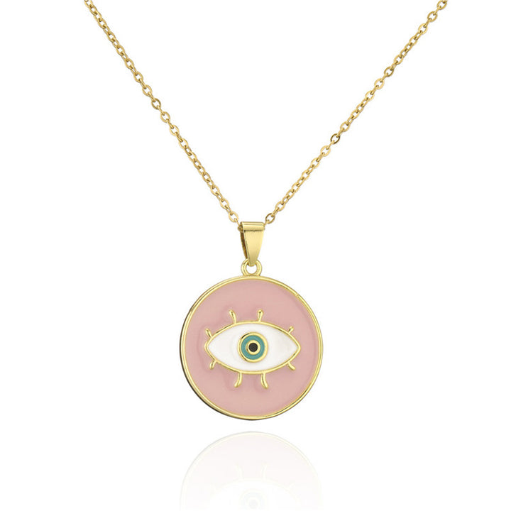 Evil Eye Coin Pendant freeshipping - FAB COUTURE