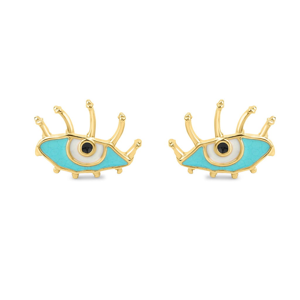 Aquamarine Earrings - Fab Couture