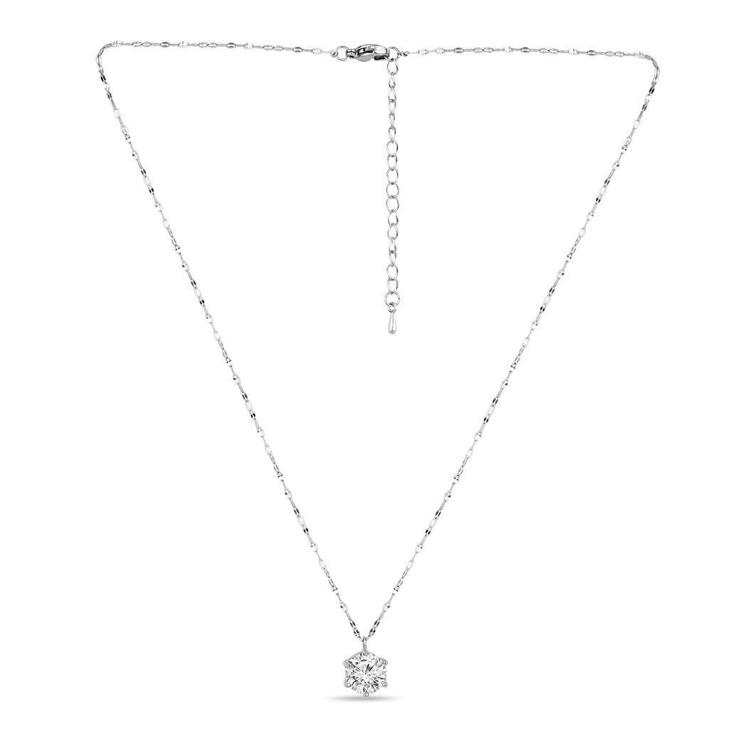 Crystal Zirconia Pendant - Fab Couture