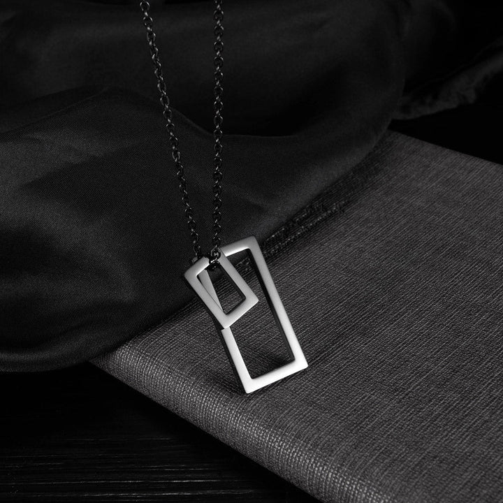 Geometric Cluster Pendant - Fab Couture
