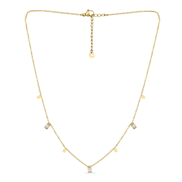 Geometric Edge Necklace - Fab Couture