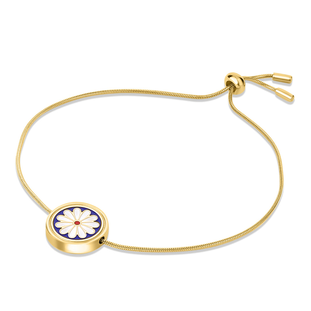 Imperial Floral Charm Bracelet - Fab Couture