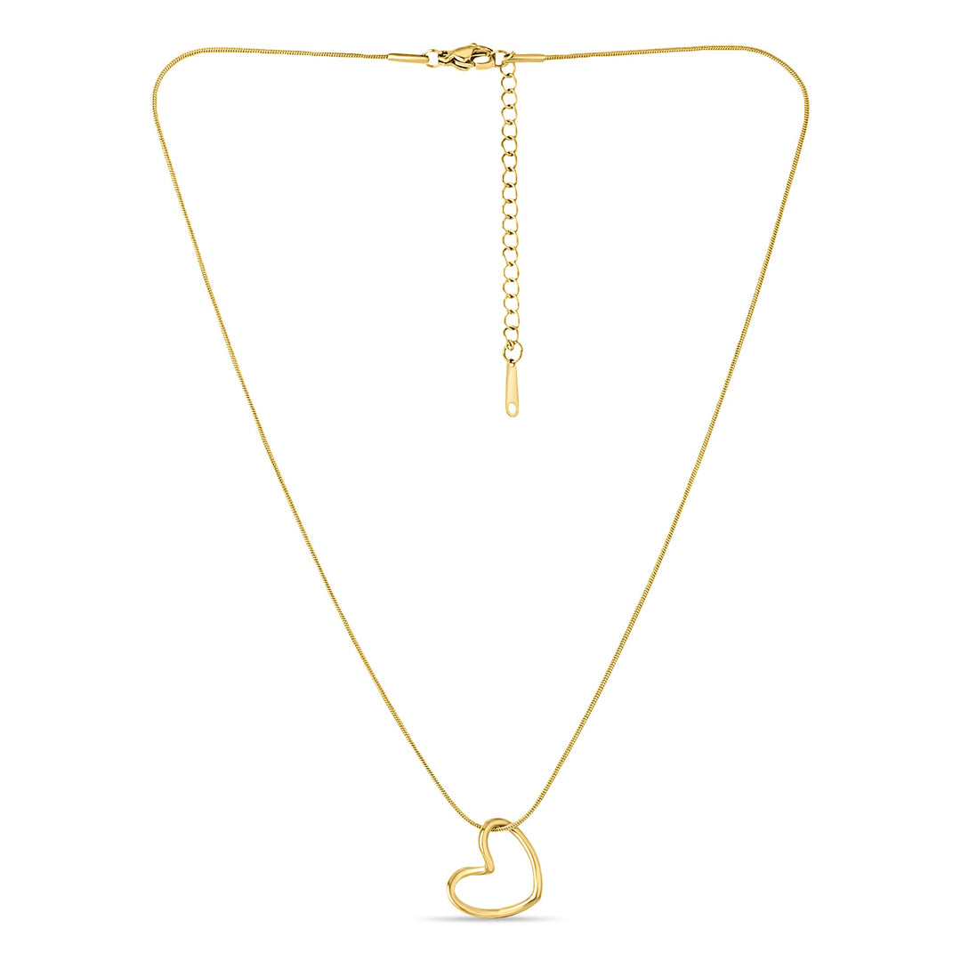 Infinity Heart Pendant - Fab Couture