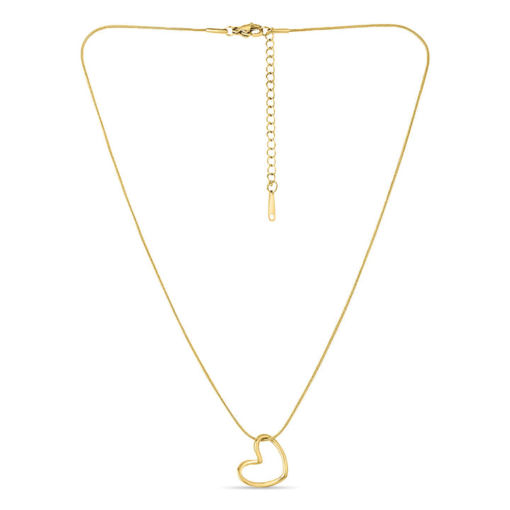 Infinity Heart Pendant - Fab Couture