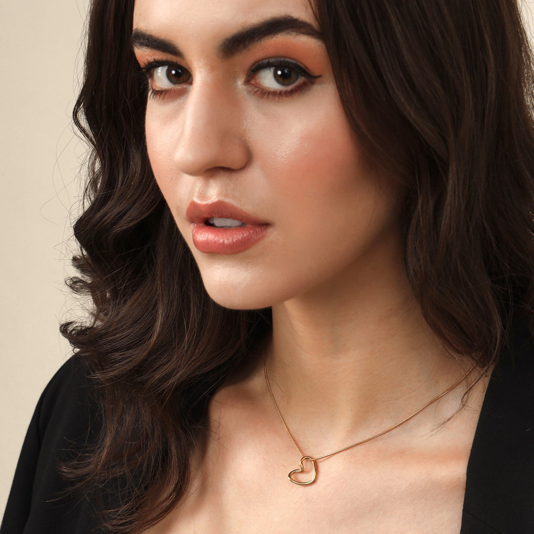 Infinity Heart Pendant - Fab Couture