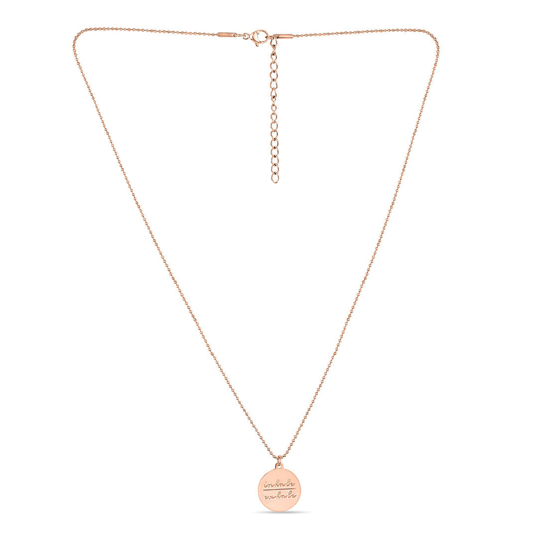 Inhale Exhale Pendant - Fab Couture