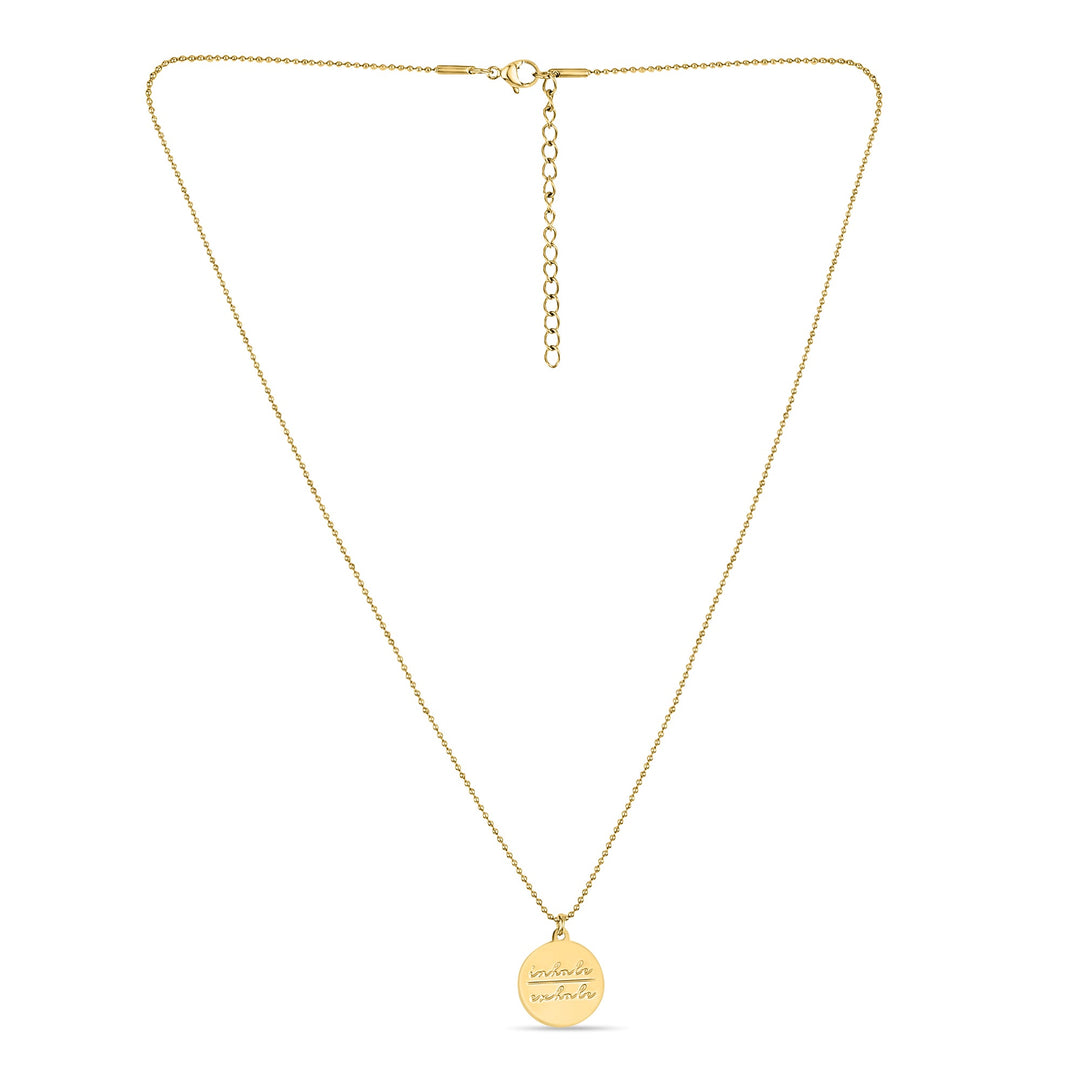 Inhale Exhale Pendant - Fab Couture