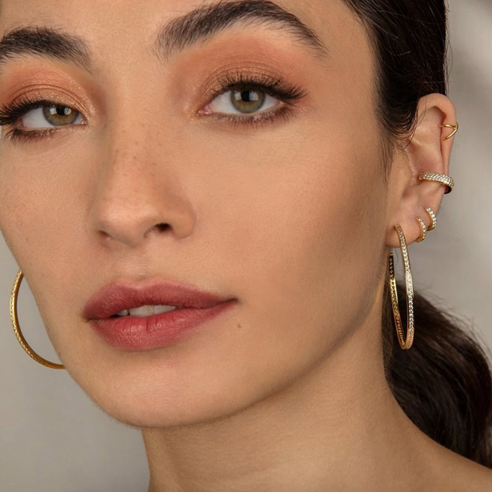 Luxe Statement Hoops - Fab Couture