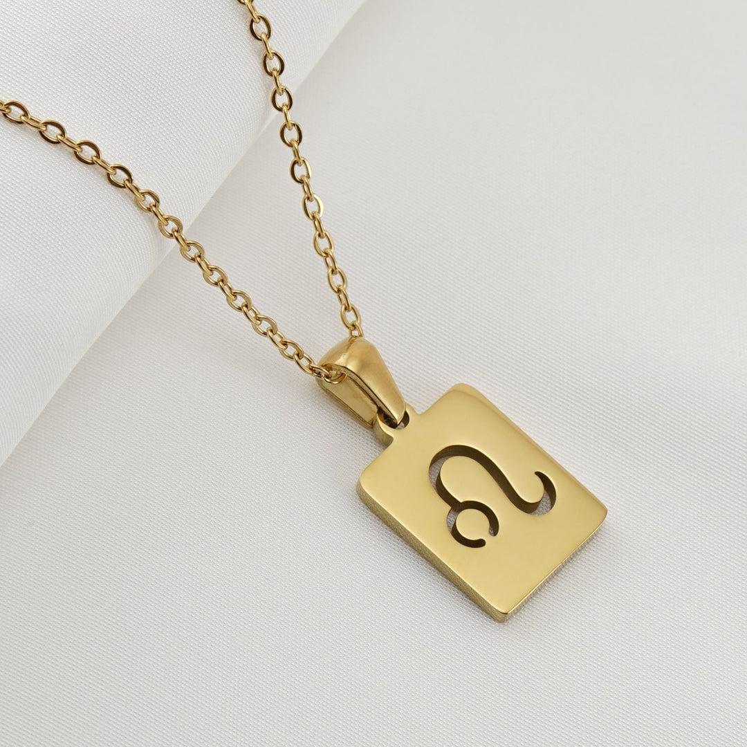 Zodiac Chip Pendant - Fab Couture